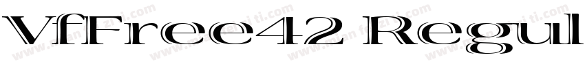 VfFree42 Regular字体转换